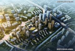 绕同德广场、金格时代、现代广场、滨江广场、